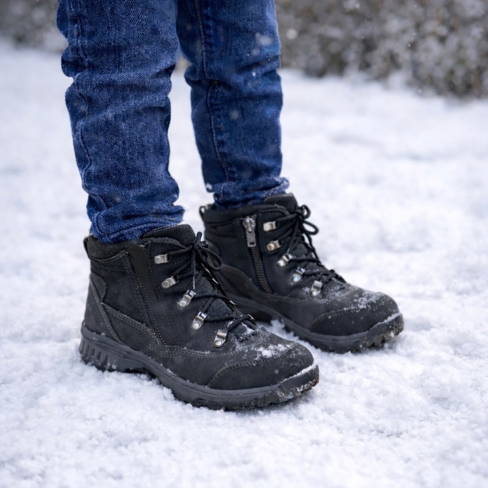 Greyder Kids Winter Boots Style Size 31 (US 13) Leather | Waterproof | Like New